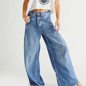 Free People Old West Slouchy Jeans